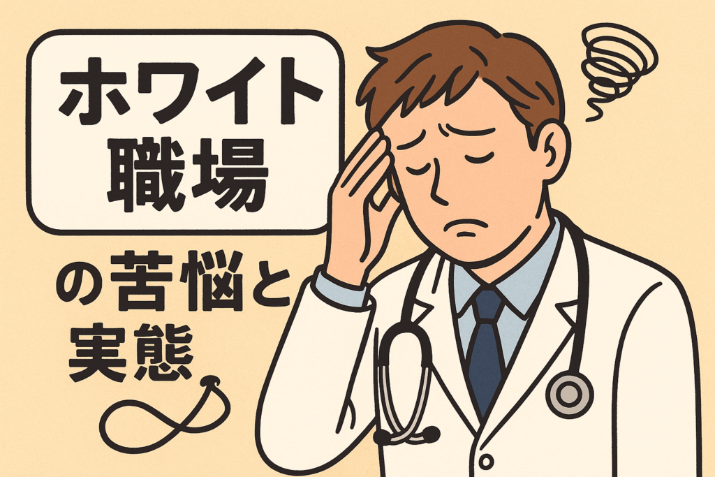 医師がホワイト職場で抱える苦悩と実態