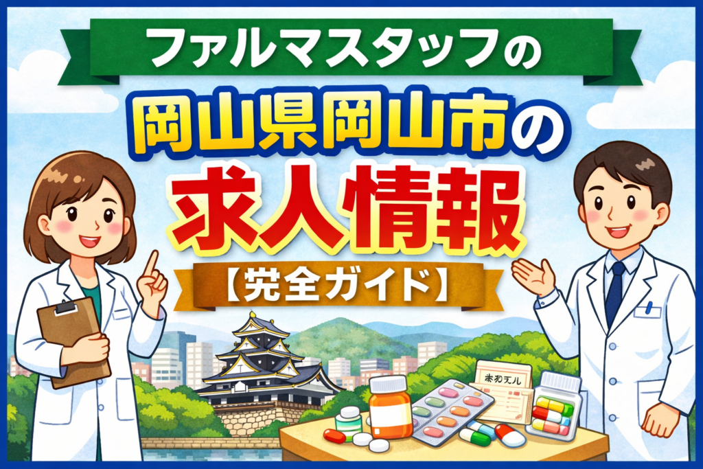 ファルマスタッフの岡山県岡山市の求人情報【完全ガイド】