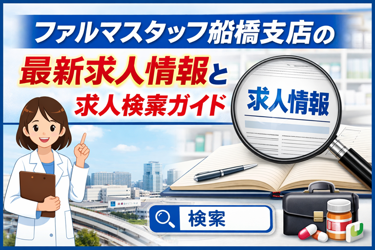 ファルマスタッフの船橋支店の最新求人情報と求人検索ガイド